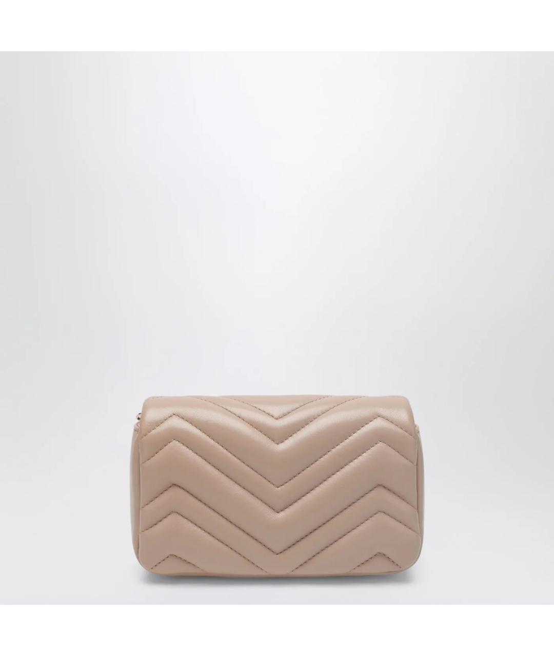 GUCCI Розовая кожаная сумка через плечо, фото 2