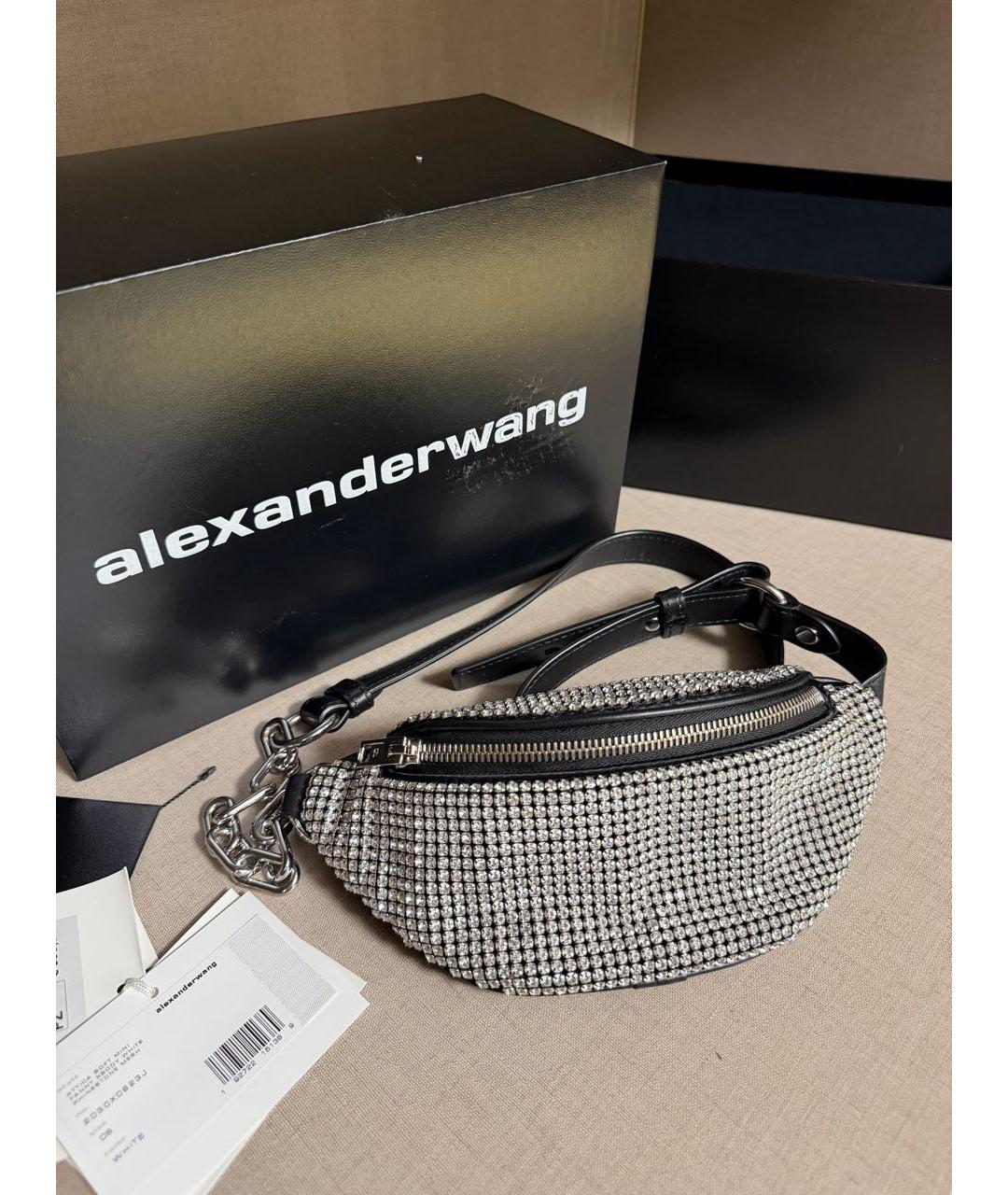 ALEXANDER WANG Черная поясная сумка, фото 5