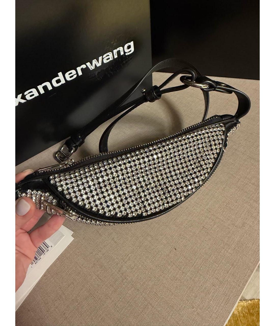 ALEXANDER WANG Черная поясная сумка, фото 2