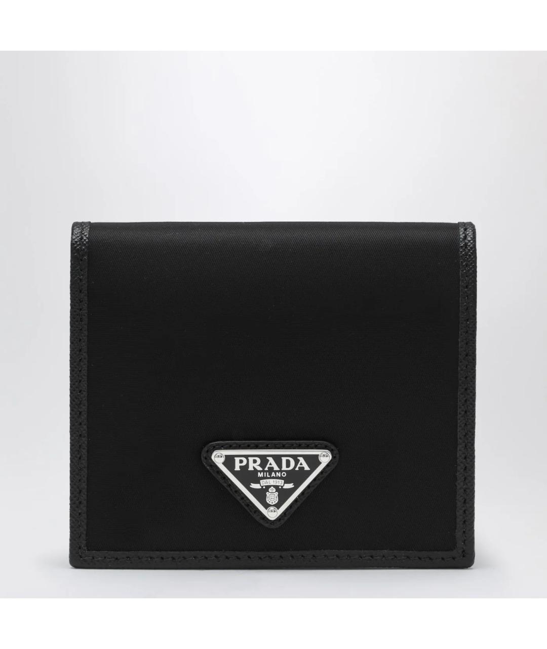 PRADA Черный кошелек, фото 3
