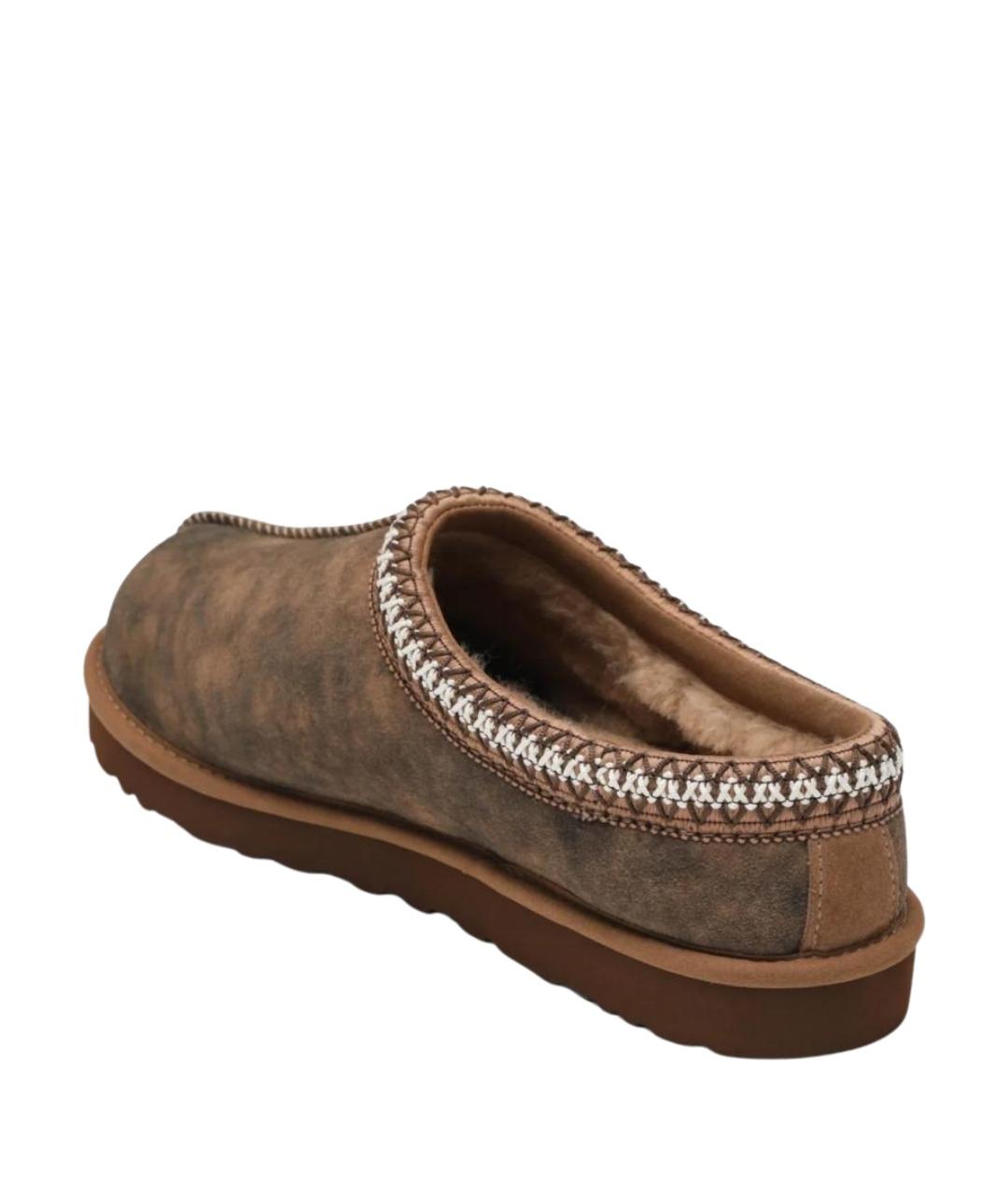 UGG AUSTRALIA Коричневые замшевые низкие ботинки, фото 2