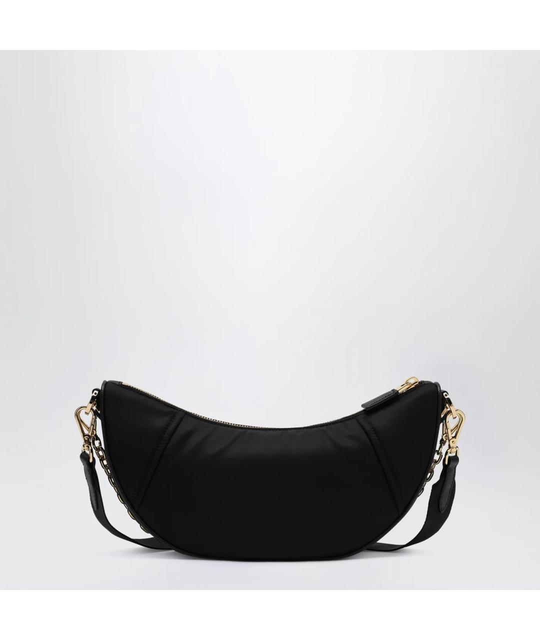 PRADA Черная синтетическая сумка через плечо, фото 2