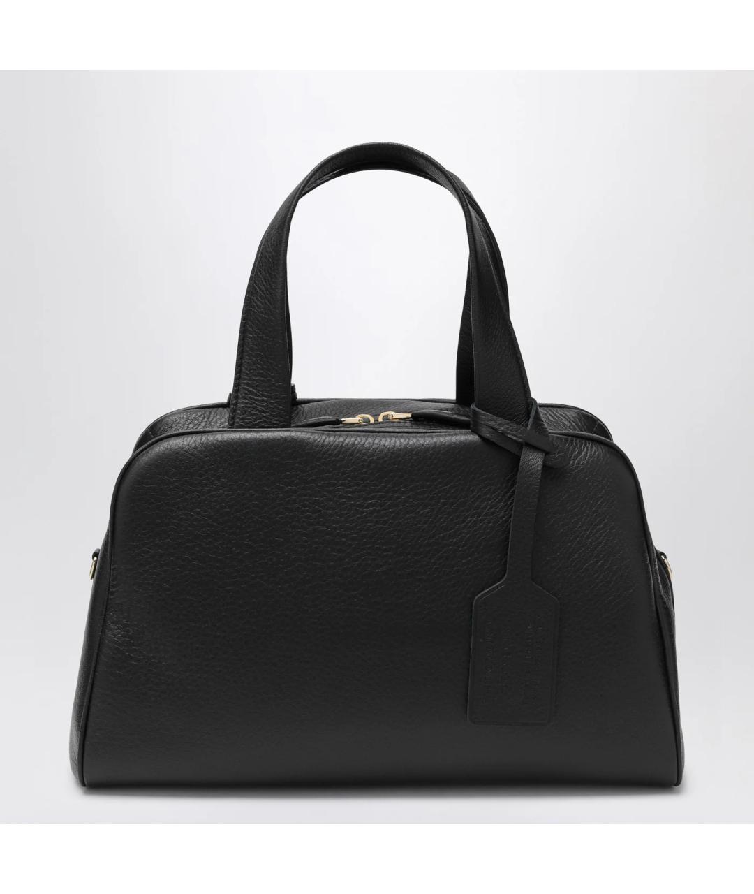 PRADA Черная кожаная сумка тоут, фото 2