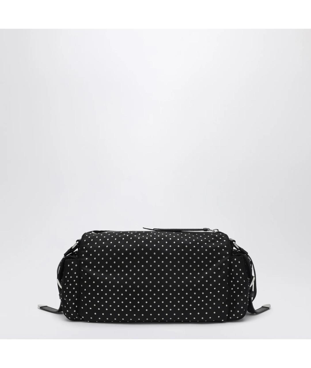 PRADA Черная синтетическая сумка через плечо, фото 2