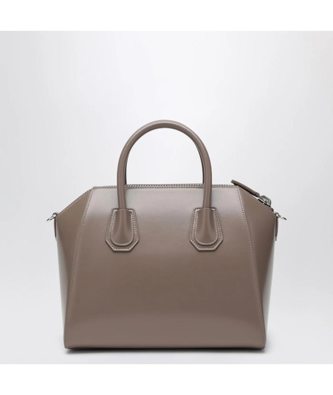 GIVENCHY Бежевая кожаная сумка тоут, фото 2