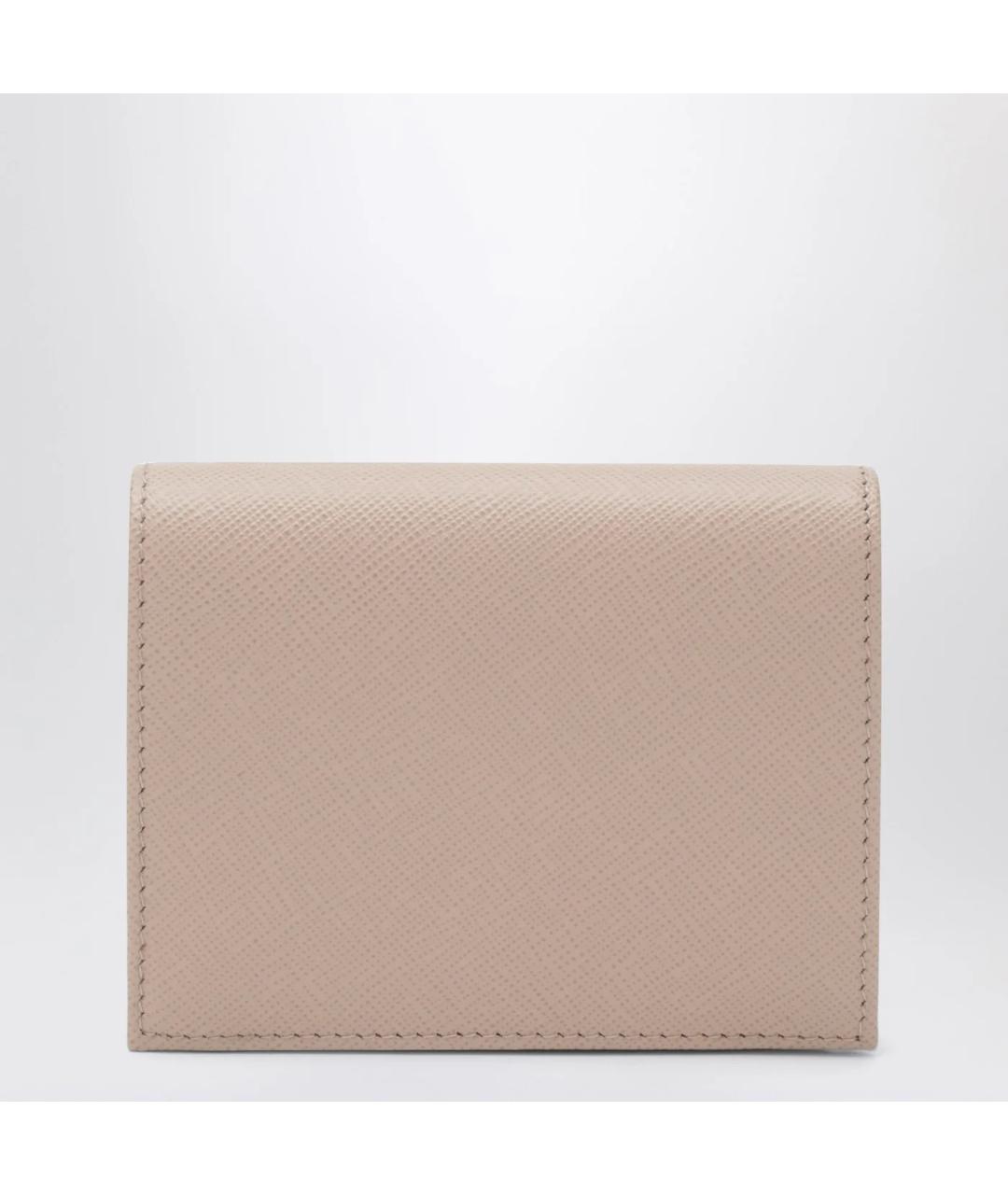 PRADA Розовый кожаный кошелек, фото 2