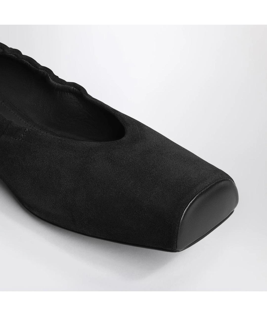 ALAIA Черные замшевые балетки, фото 2