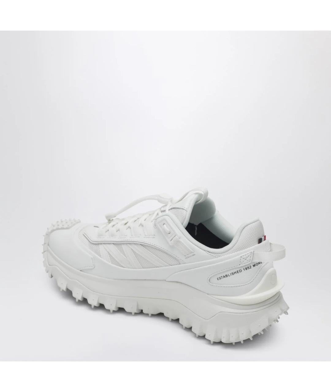 MONCLER Белые синтетические кроссовки, фото 2