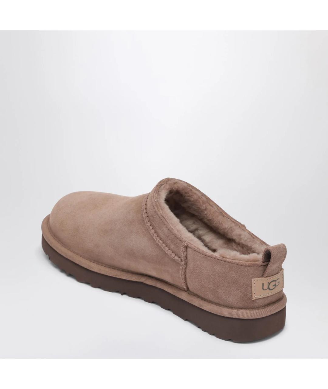 UGG AUSTRALIA Серые замшевые полусапоги, фото 2