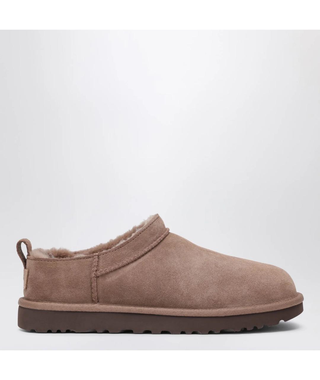 UGG AUSTRALIA Серые замшевые полусапоги, фото 3