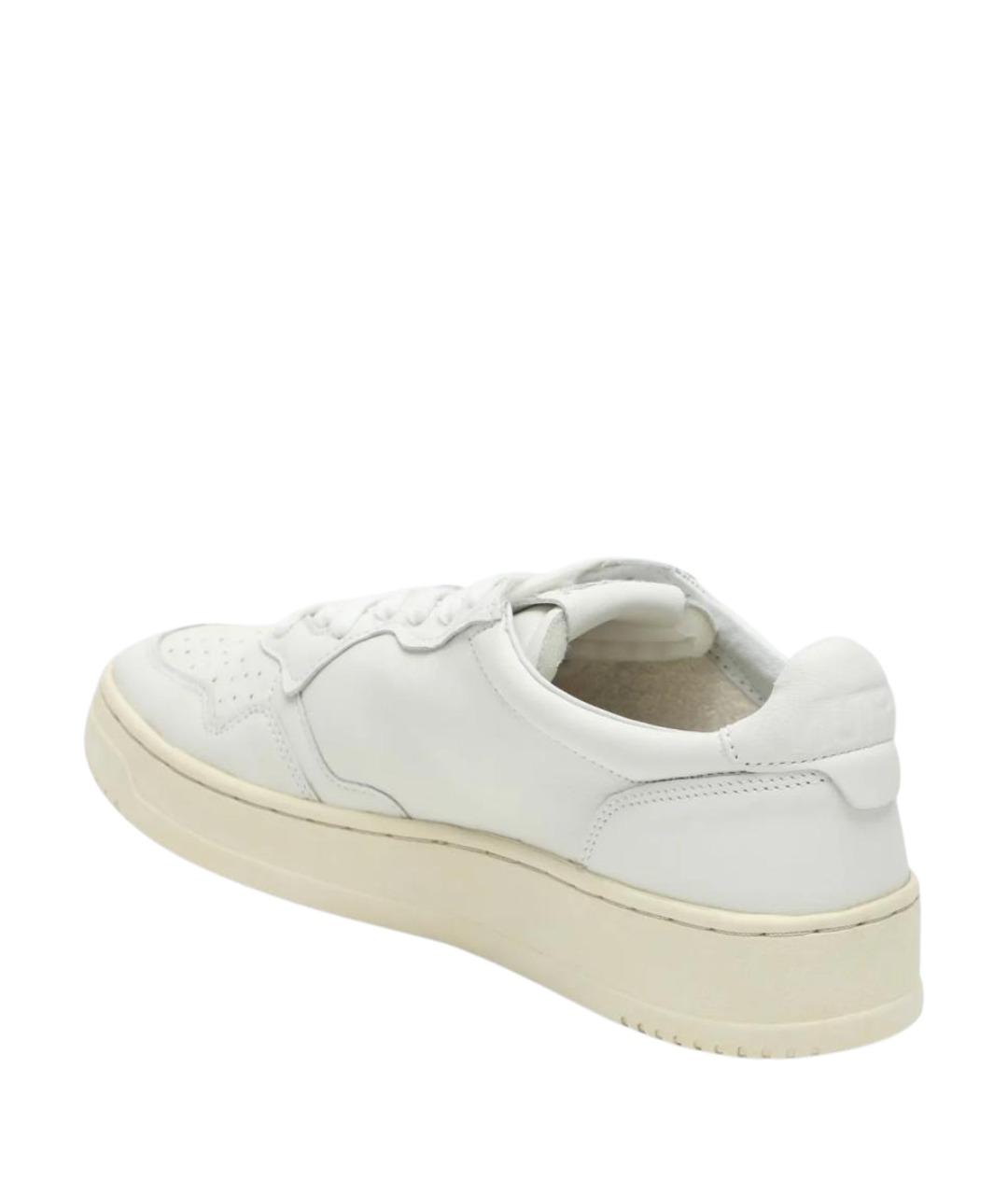 AUTRY Белые кожаные кроссовки, фото 2