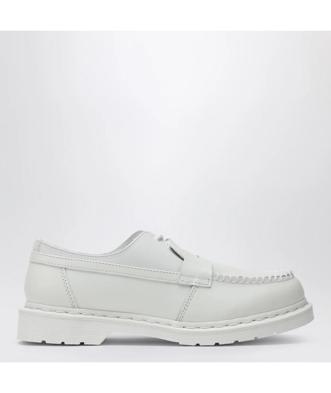 MM6 MAISON MARGIELA Белые кожаные лоферы, фото 3