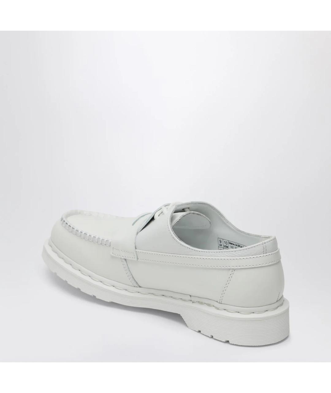 MM6 MAISON MARGIELA Белые кожаные лоферы, фото 2