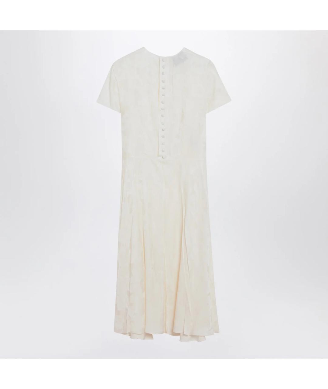 PRADA Белое хлопковое платье, фото 2