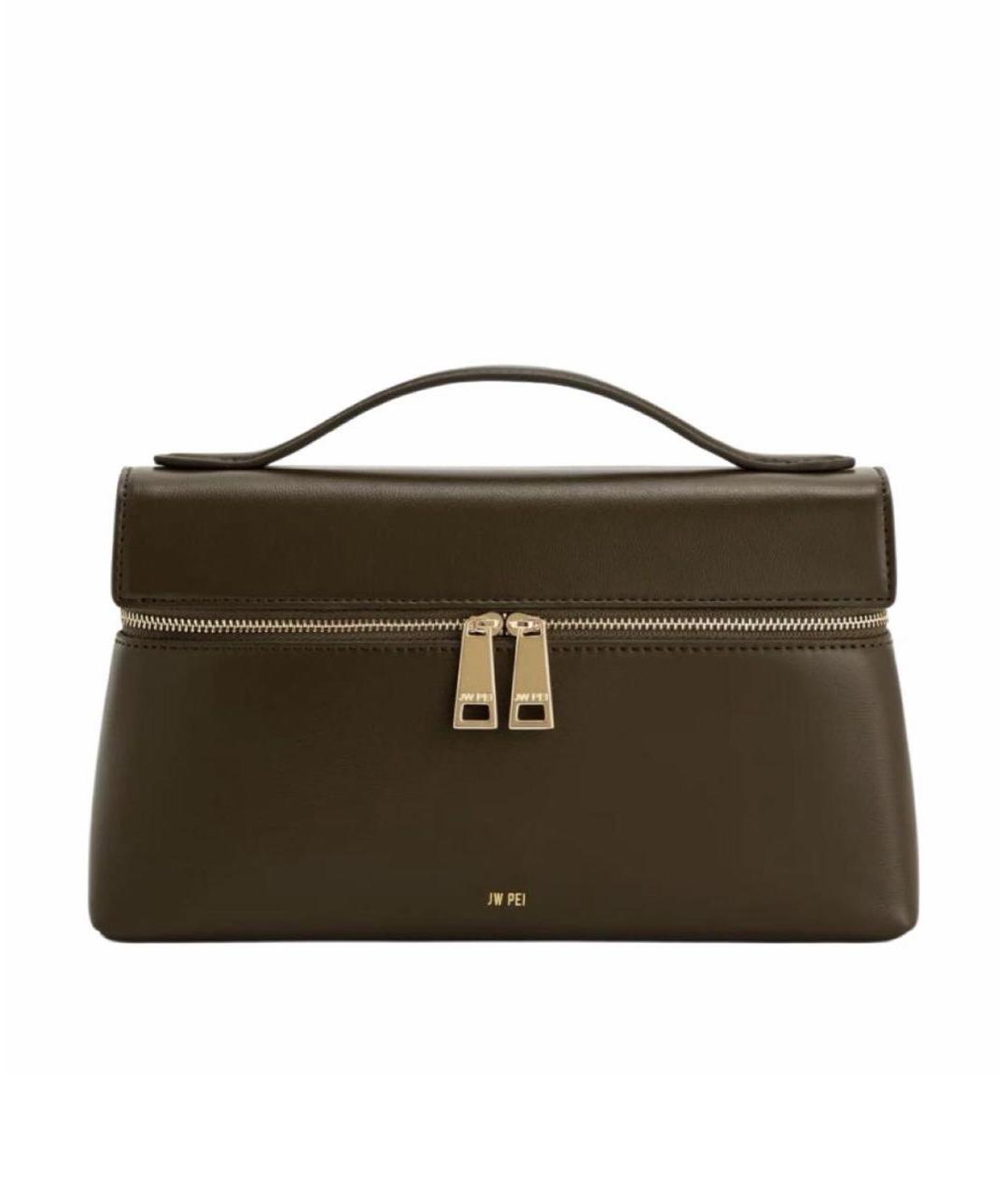JW PEI Хаки сумка через плечо из искусственной кожи, фото 6