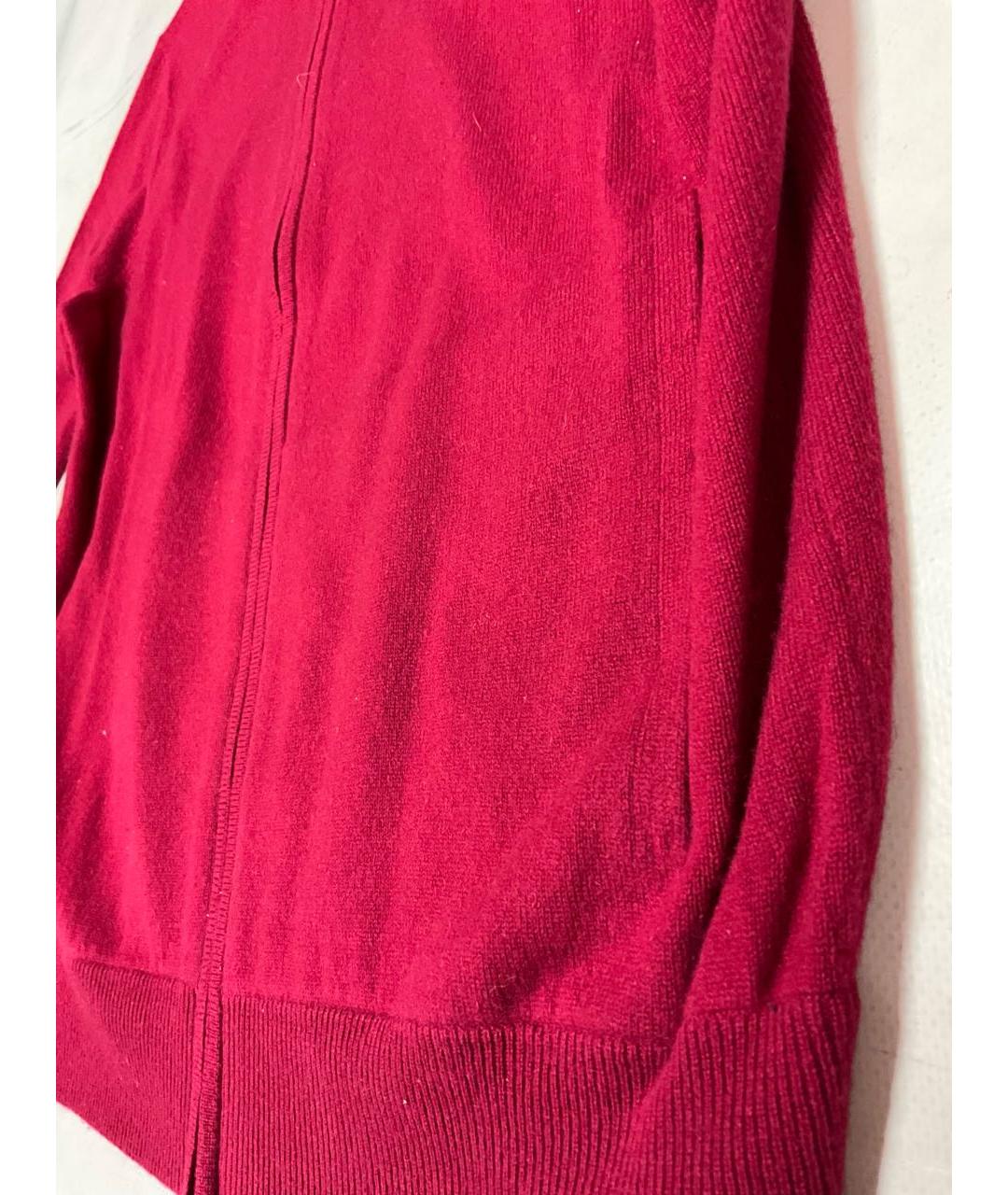 LORO PIANA Розовый шерстяной кардиган, фото 3