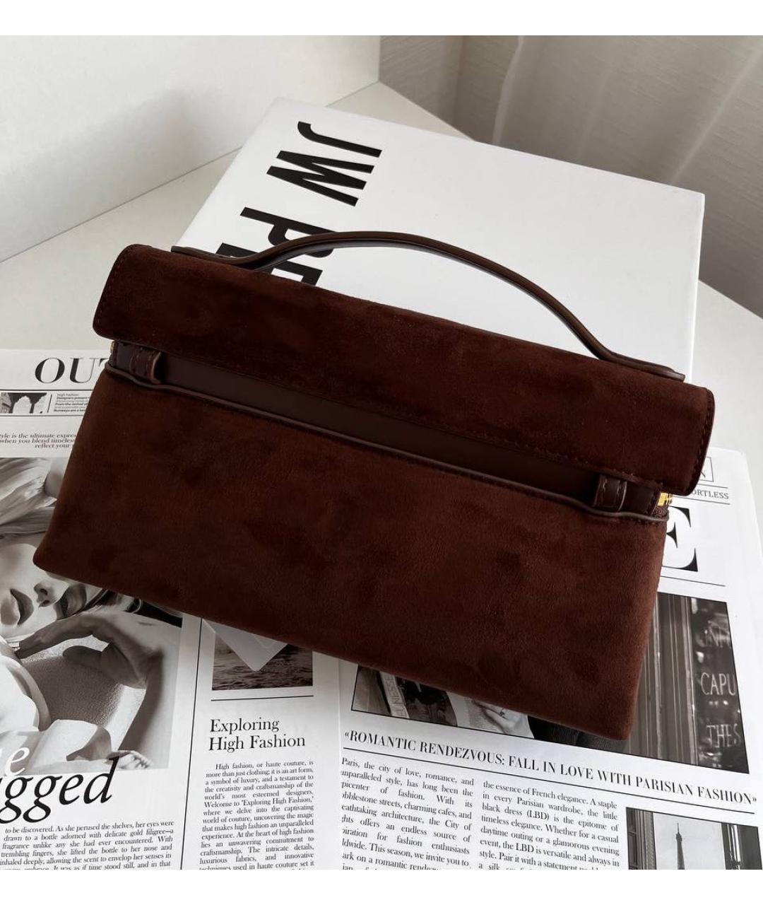 JW PEI Коричневая сумка через плечо из искусственной кожи, фото 3