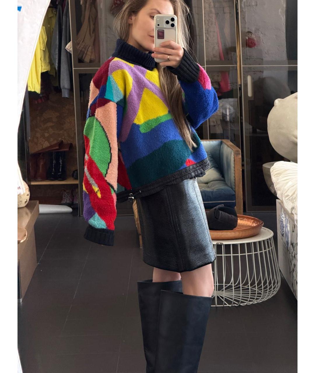 SACAI Мульти шерстяной джемпер / свитер, фото 5