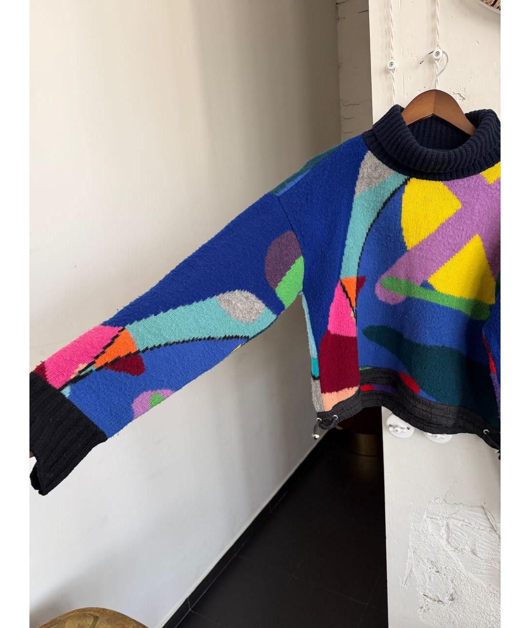SACAI Мульти шерстяной джемпер / свитер, фото 4
