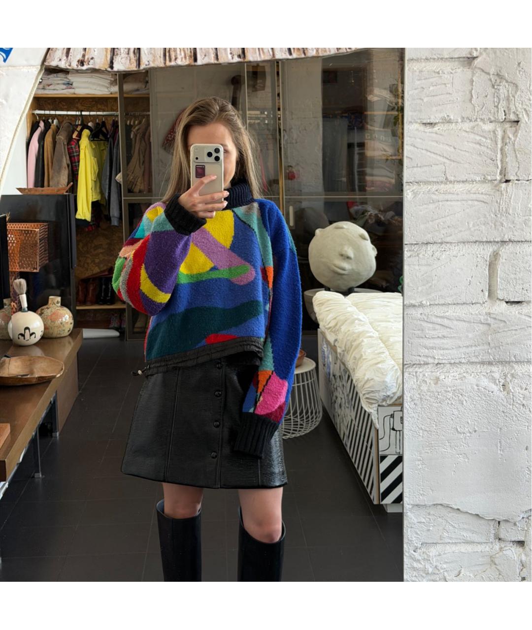 SACAI Мульти шерстяной джемпер / свитер, фото 6