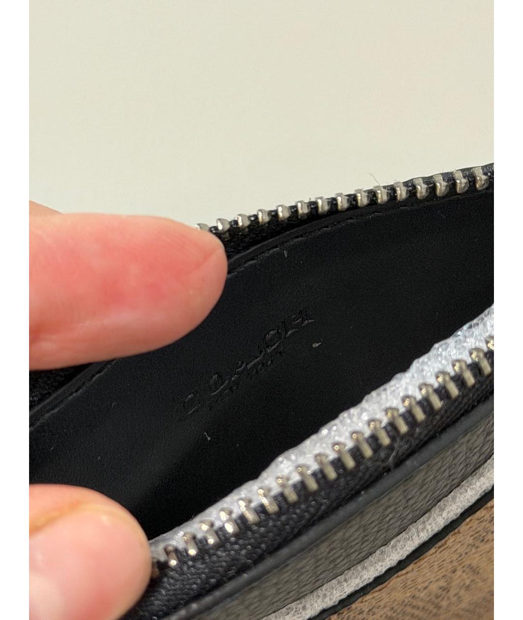 COACH Черный кожаный кардхолдер, фото 7