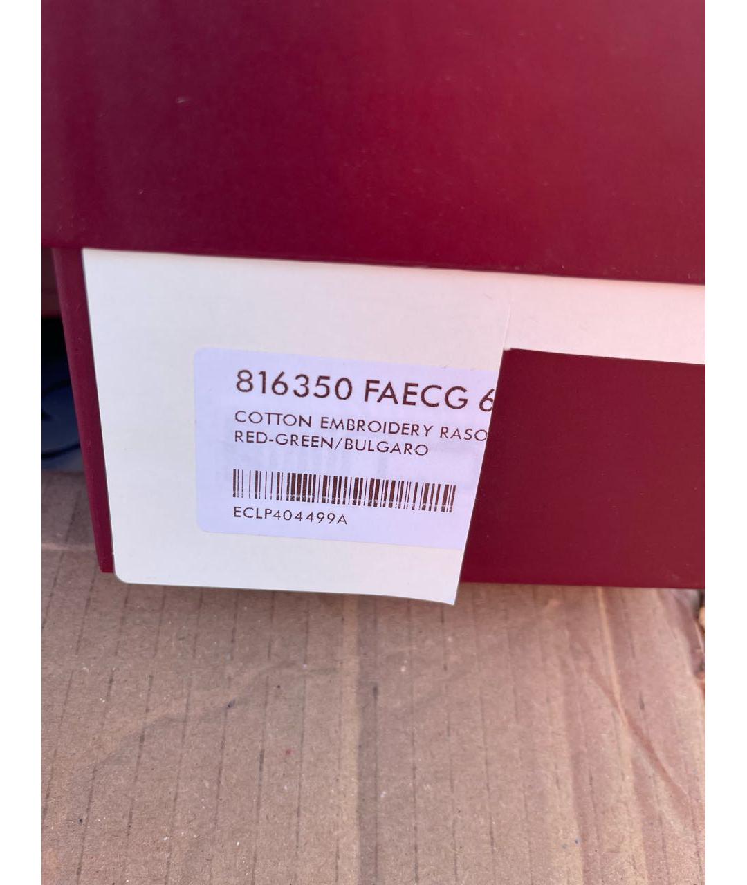 GUCCI Бордовые шлепанцы, фото 2