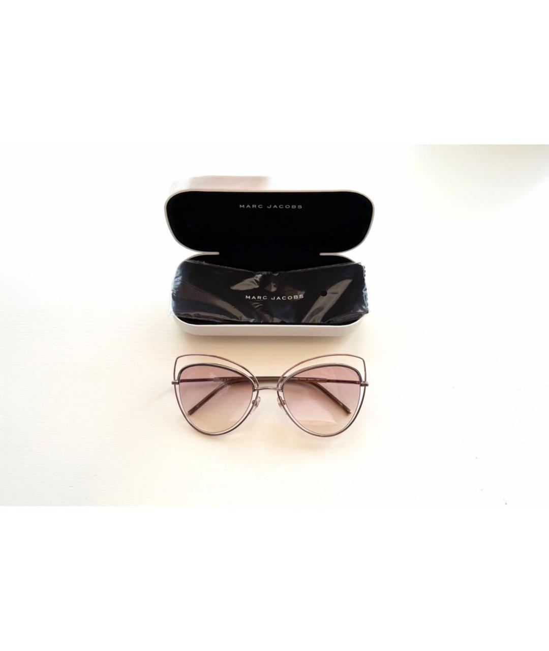 MARC JACOBS Розовые металлические солнцезащитные очки, фото 2