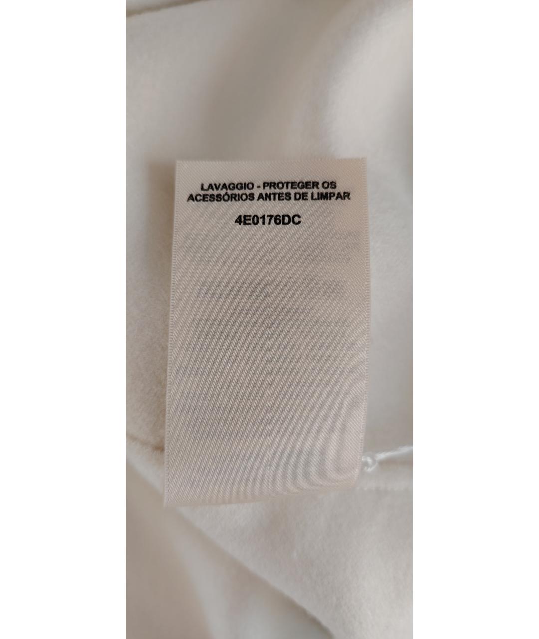 HERMES Белое кашемировое пальто, фото 8