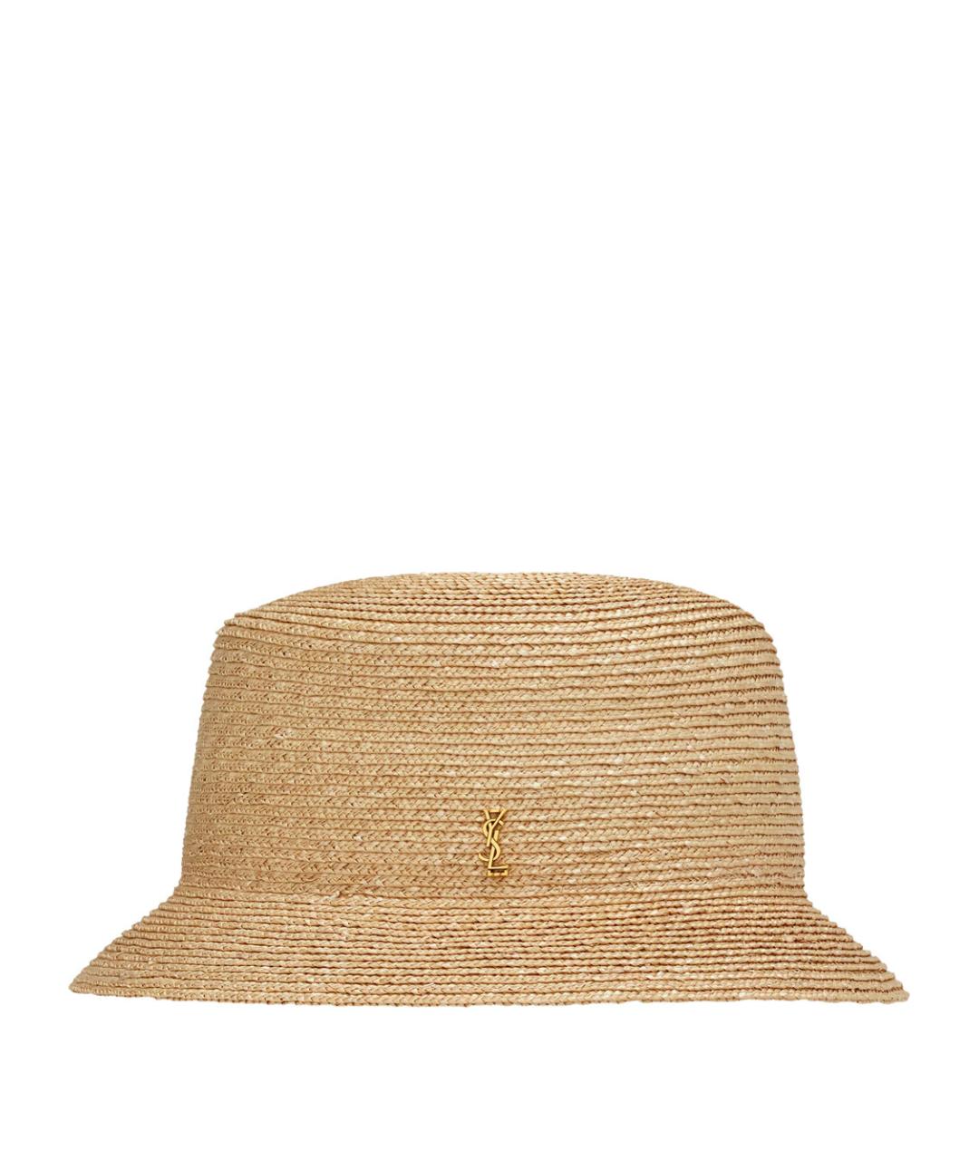 SAINT LAURENT Бежевая шляпа, фото 1