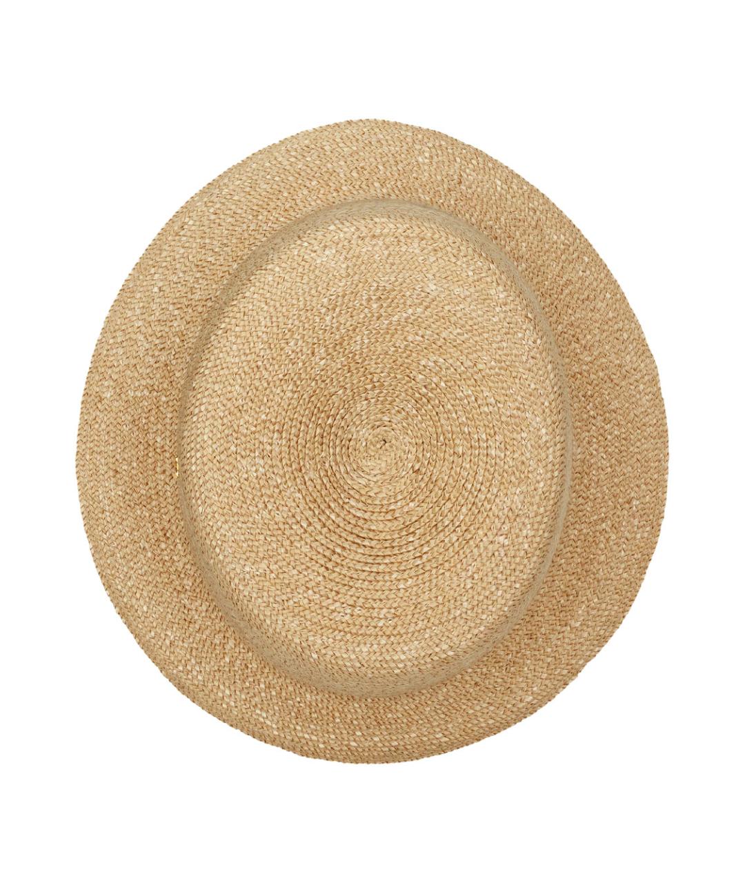 SAINT LAURENT Бежевая шляпа, фото 3