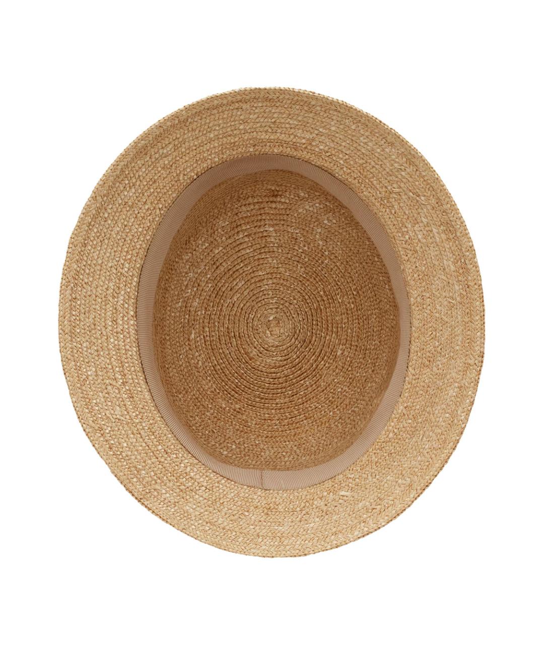 SAINT LAURENT Бежевая шляпа, фото 4