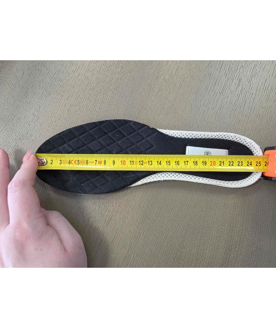 CHANEL Синие замшевые кроссовки, фото 7