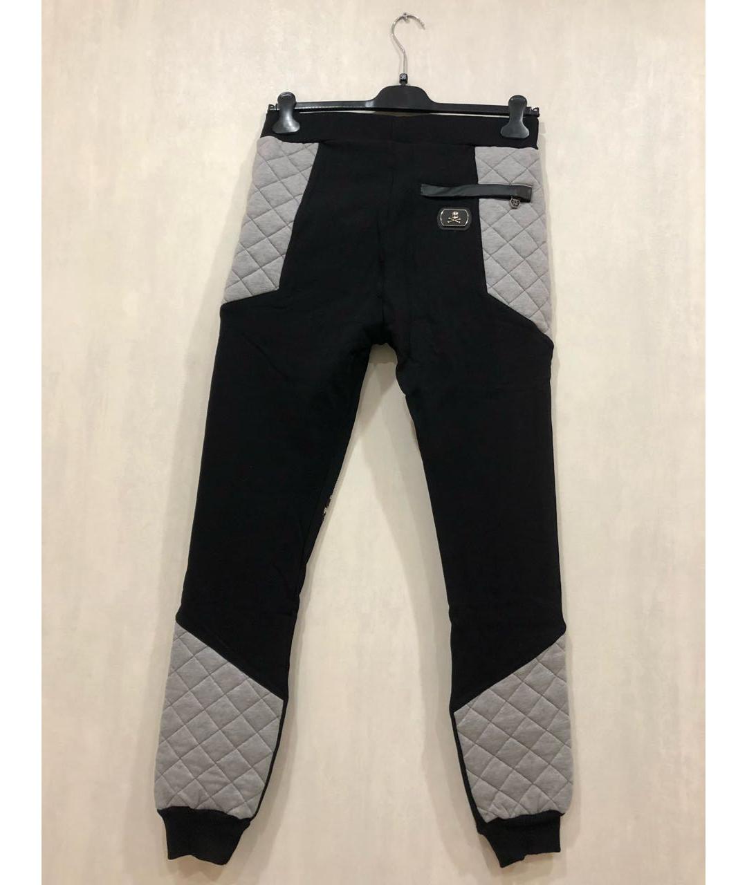 PHILIPP PLEIN Мульти хлопковые повседневные брюки, фото 5