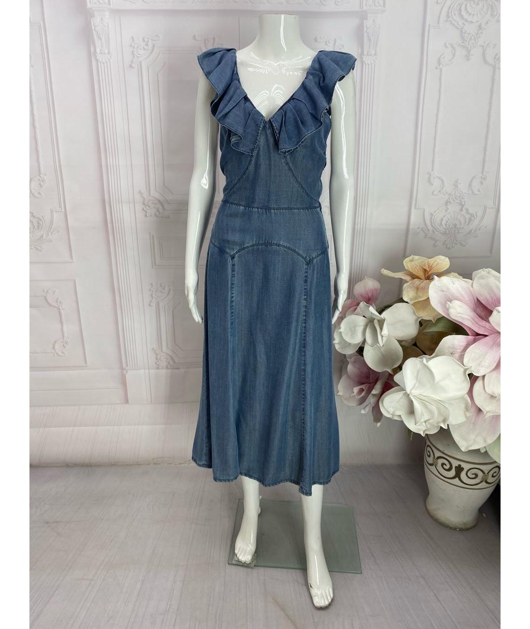 PRADA Голубое платье, фото 5