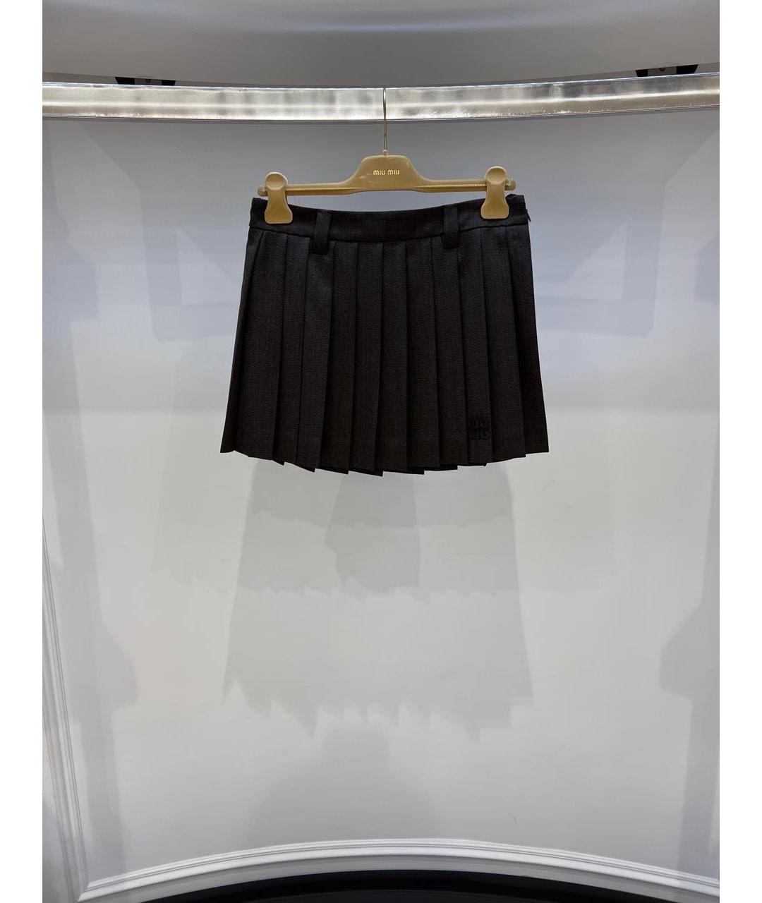 MIU MIU Юбка мини, фото 3