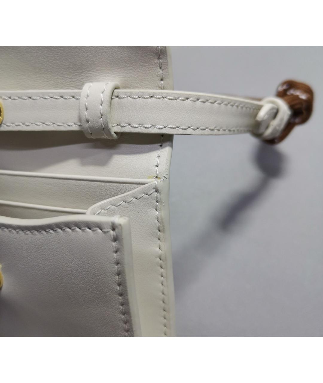 MIU MIU Белый кожаный кошелек, фото 7