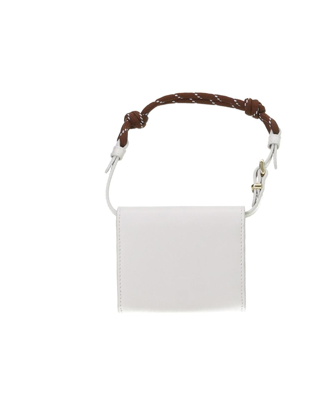 MIU MIU Белый кожаный кошелек, фото 3