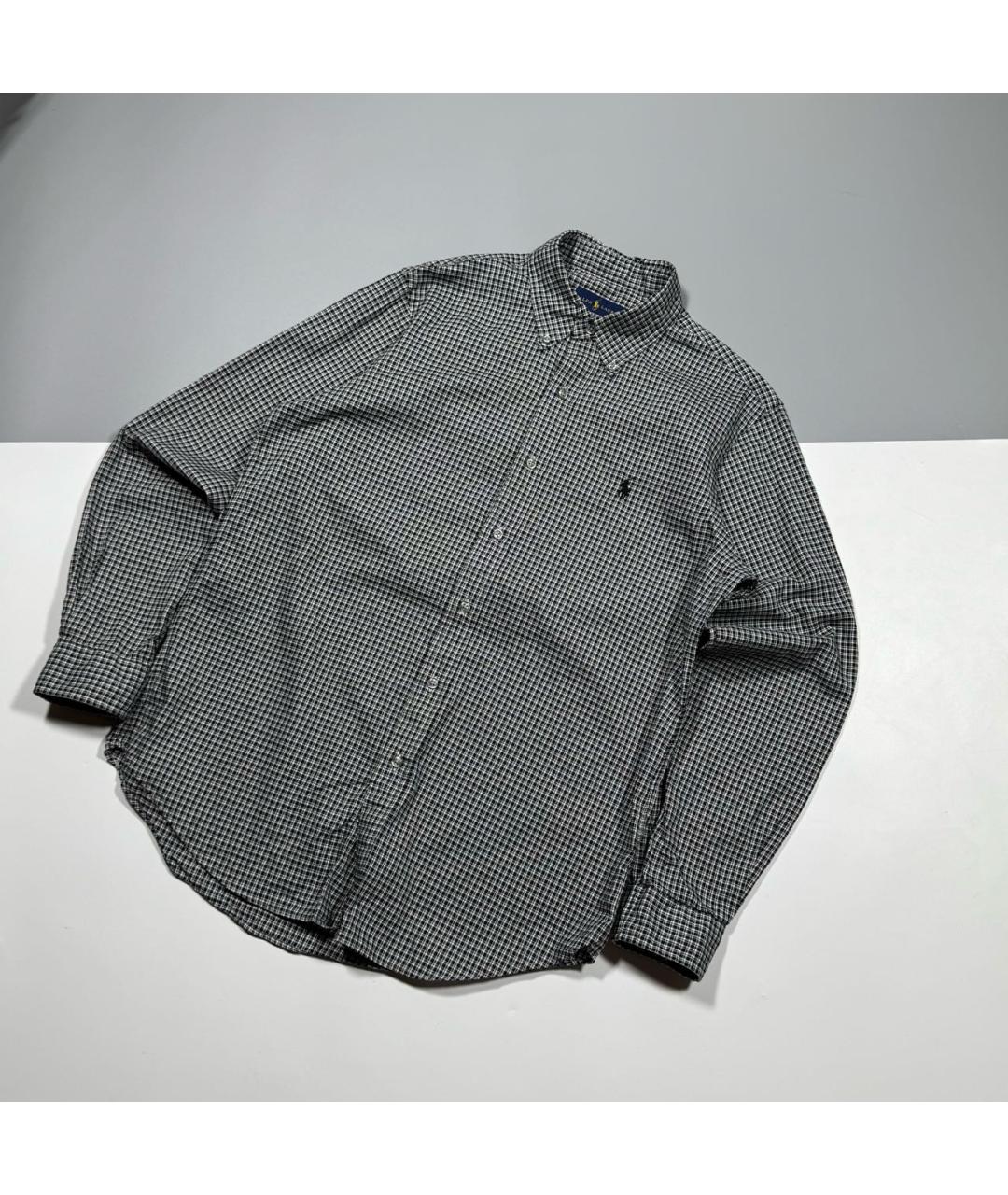 POLO RALPH LAUREN Белая хлопковая классическая рубашка, фото 4