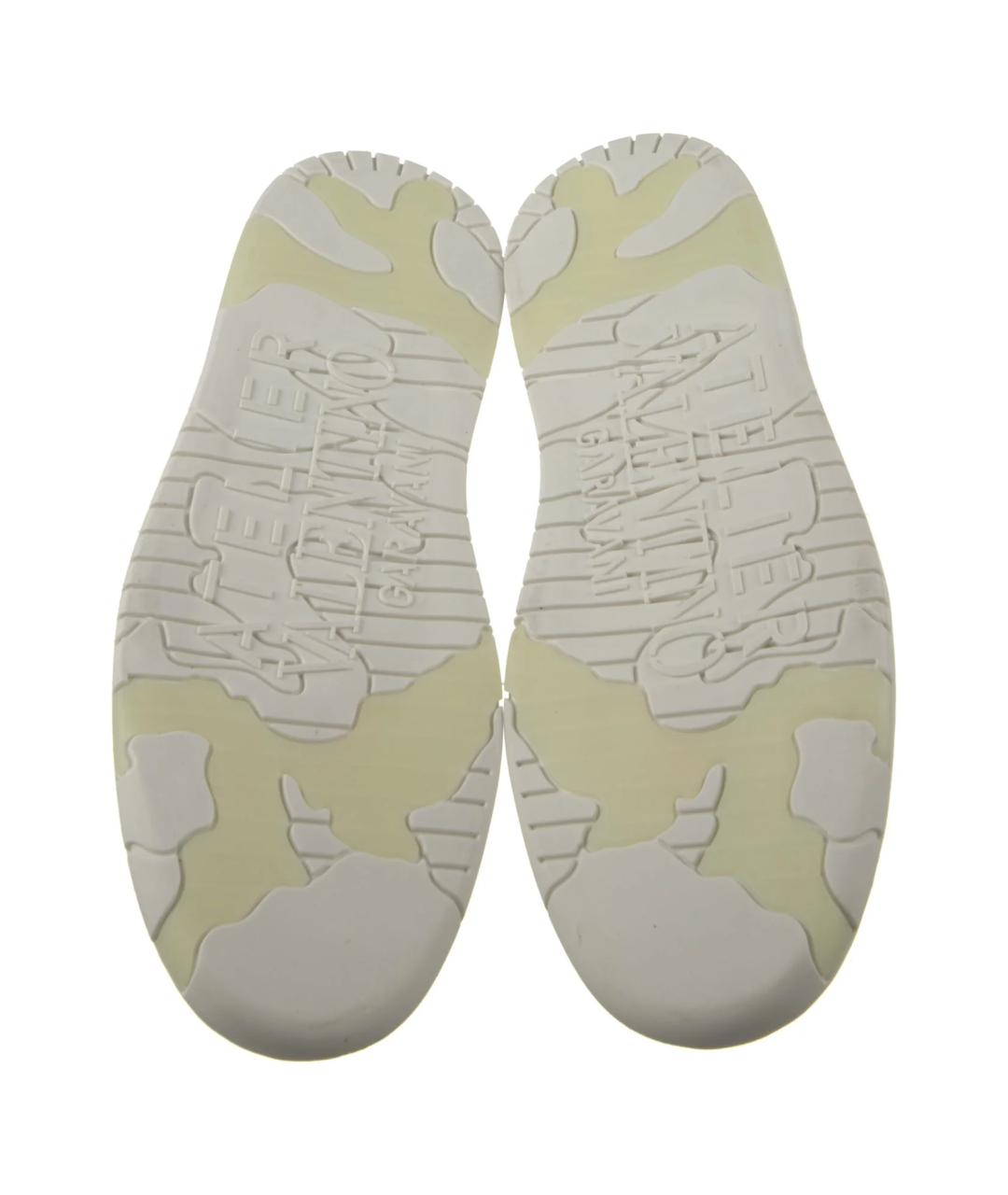 VALENTINO Белые кожаные кеды, фото 5