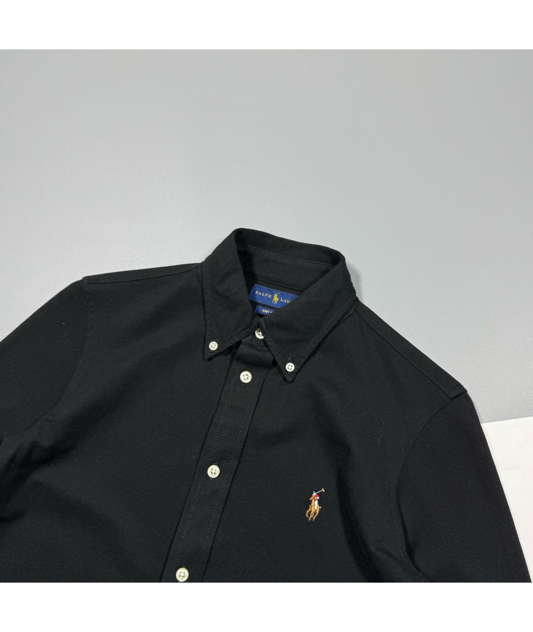 POLO RALPH LAUREN Черная хлопковая рубашка, фото 3