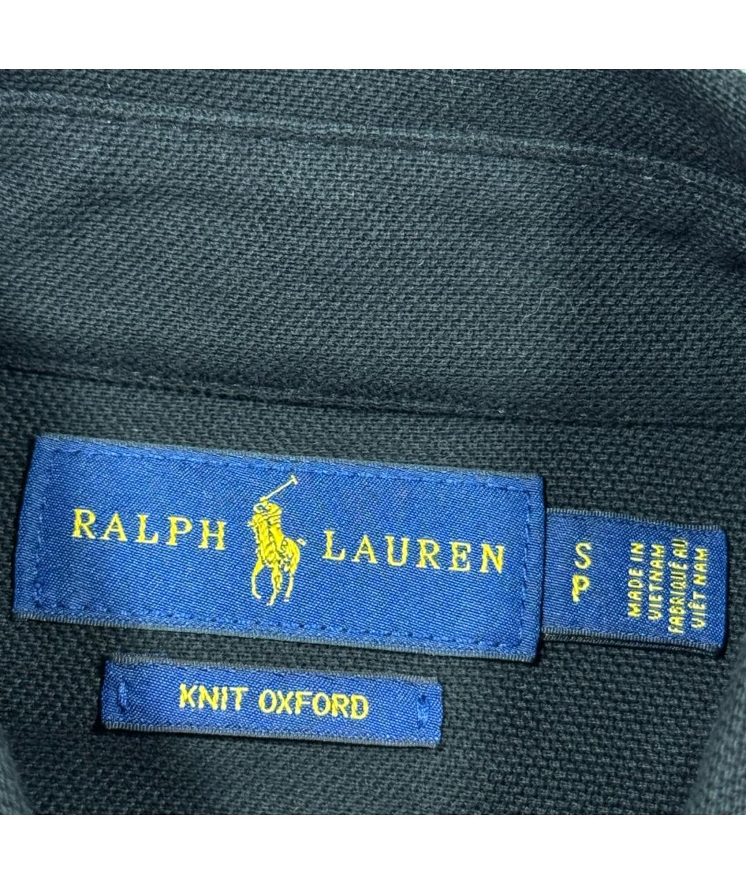 POLO RALPH LAUREN Черная хлопковая рубашка, фото 4