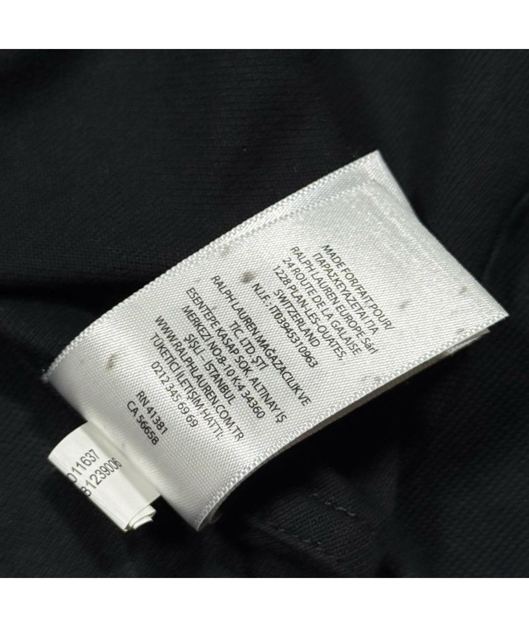 POLO RALPH LAUREN Черная хлопковая рубашка, фото 6