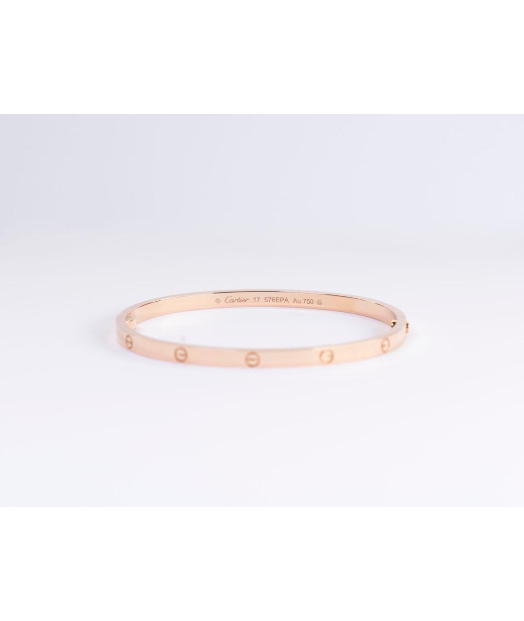 CARTIER Золотой браслет из розового золота, фото 2