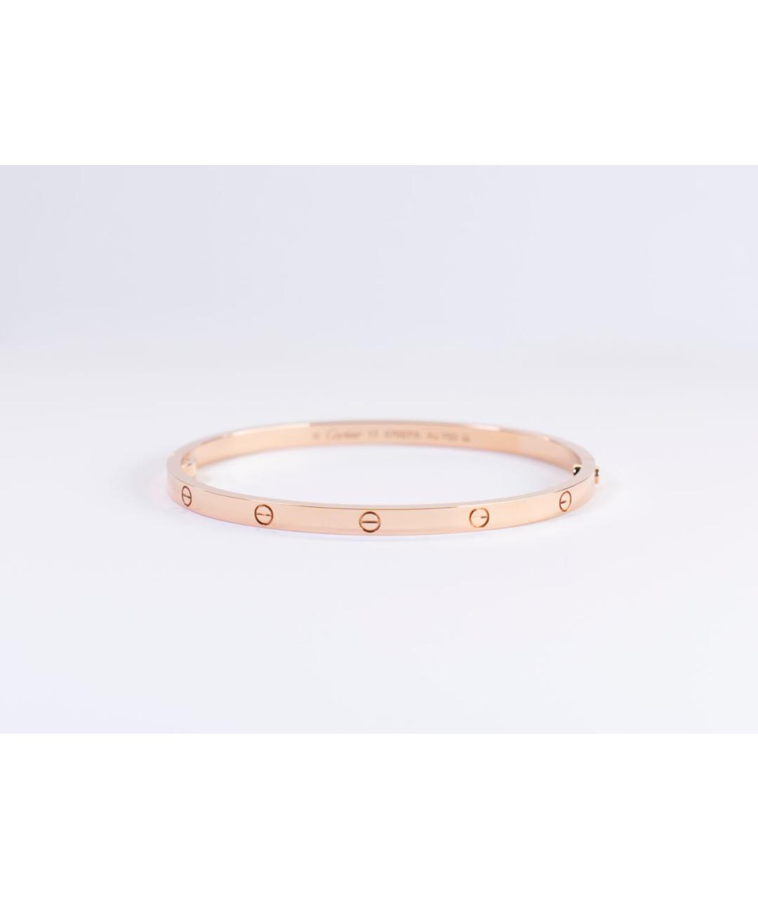 CARTIER Золотой браслет из розового золота, фото 6