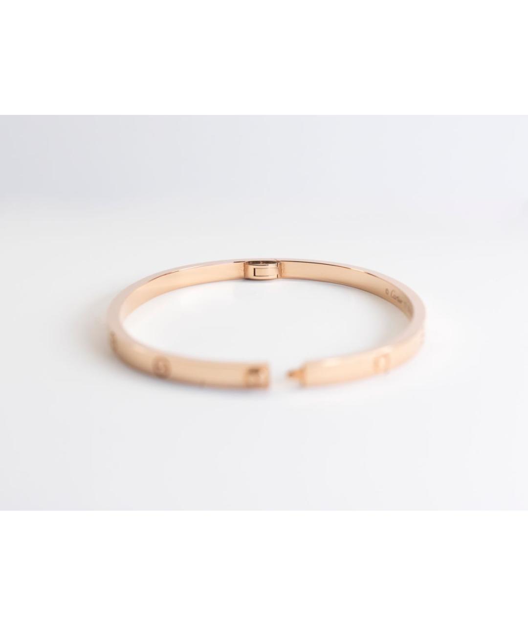 CARTIER Золотой браслет из розового золота, фото 5