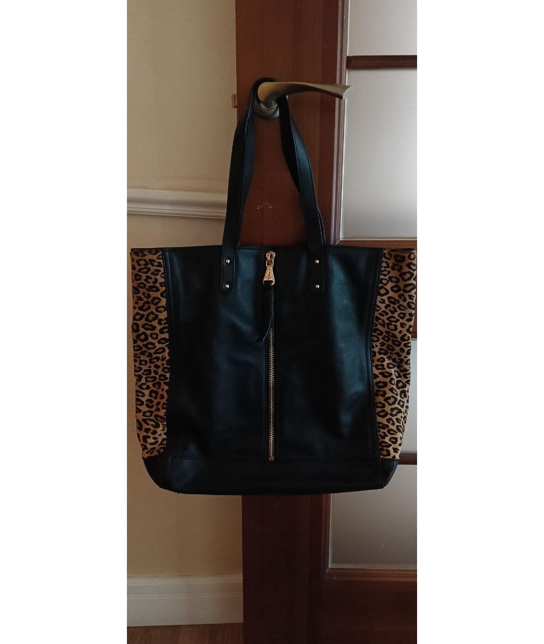 ESCADA Черная кожаная сумка через плечо, фото 10