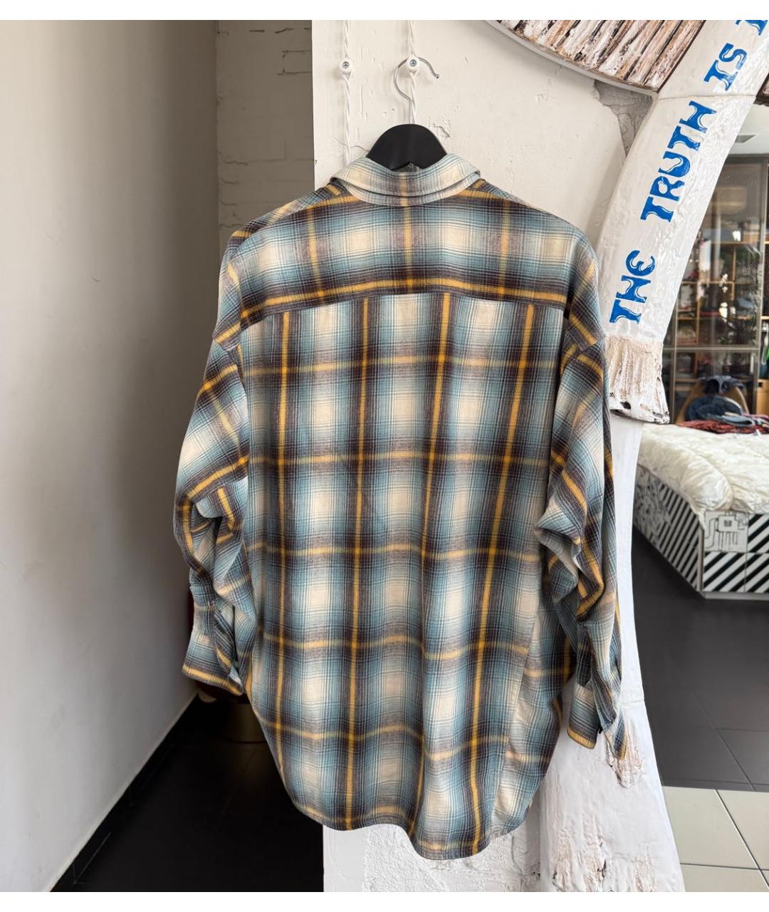 R13 Мульти хлопковая рубашка, фото 2