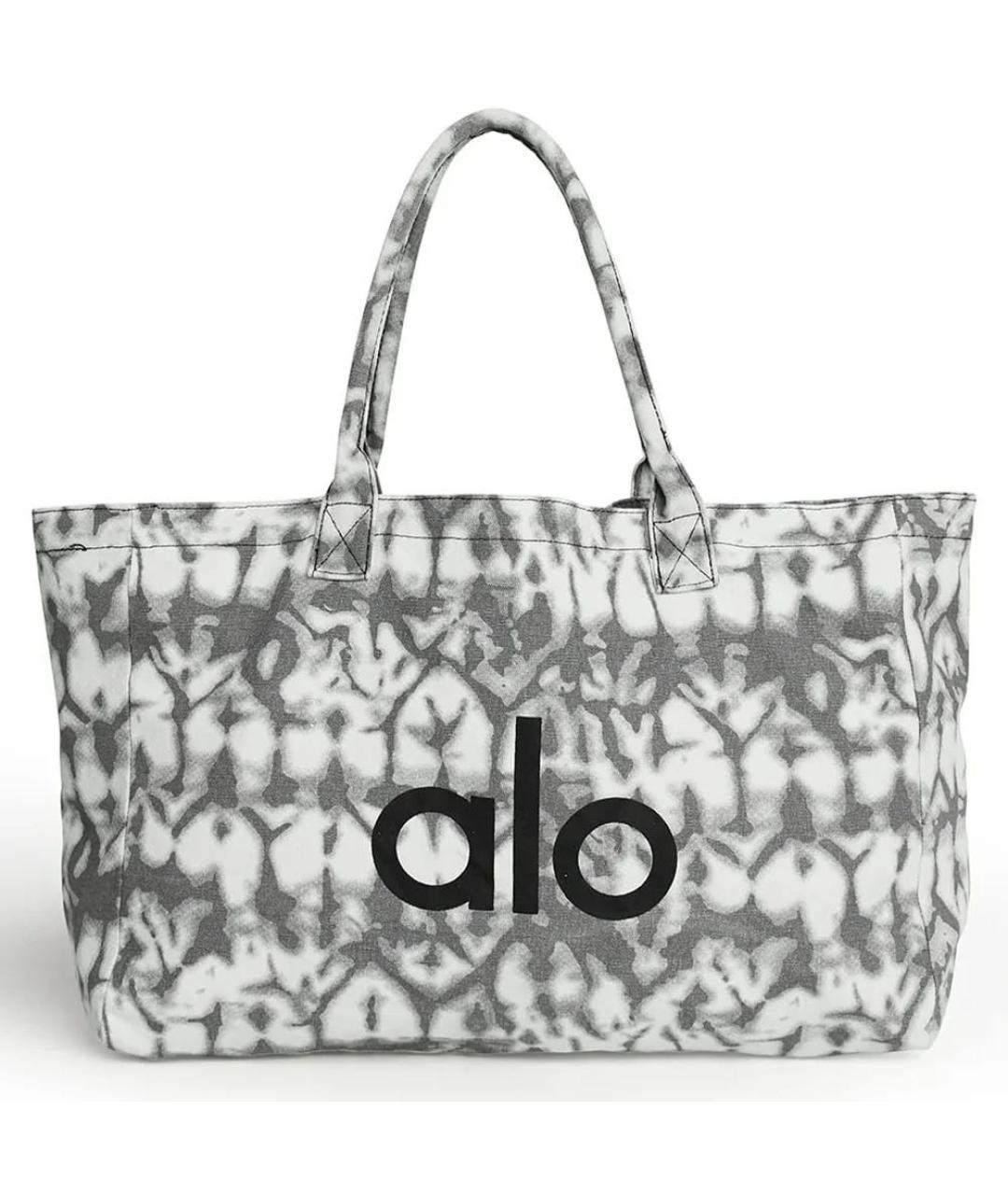 ALO YOGA Серая сумка тоут, фото 1