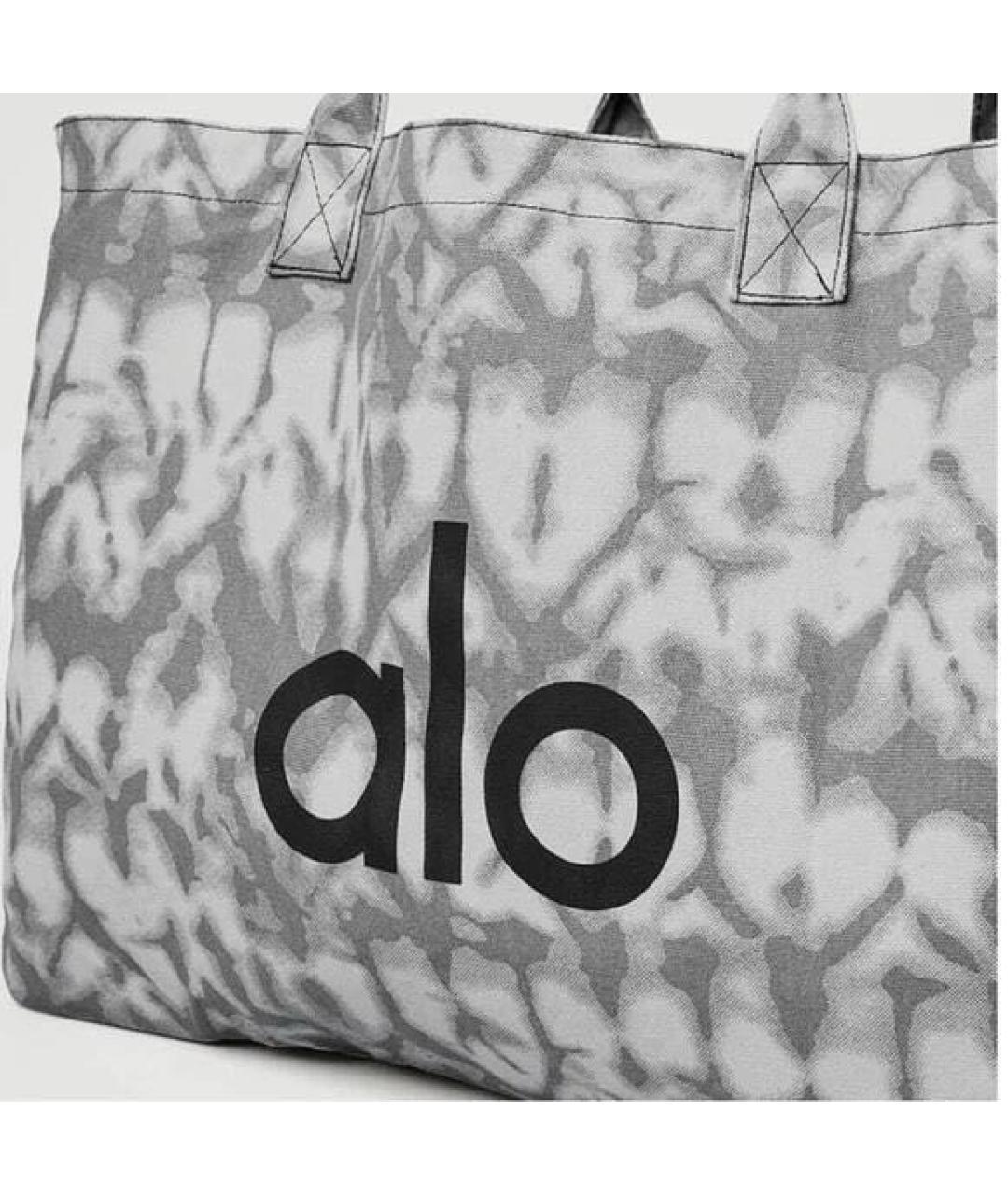 ALO YOGA Серая сумка тоут, фото 2