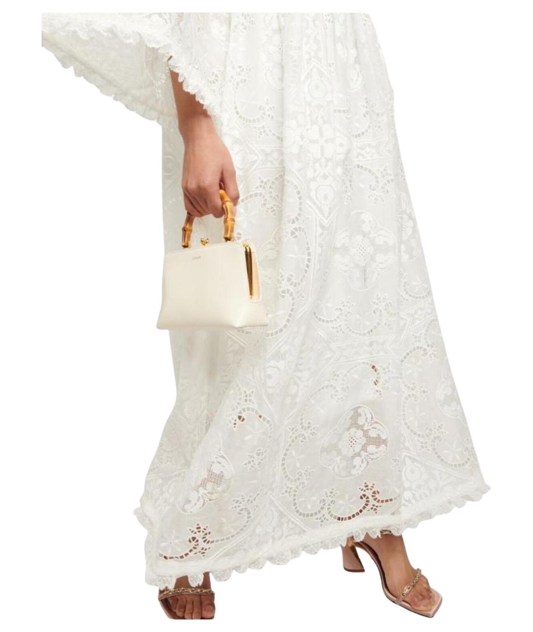 ZIMMERMANN Белое повседневное платье, фото 5